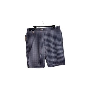 Cremieux Jake Mens Plaid Shorts Blue Red White Size 35 NWT